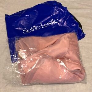 Selfie Leslie Puff Dress XS New